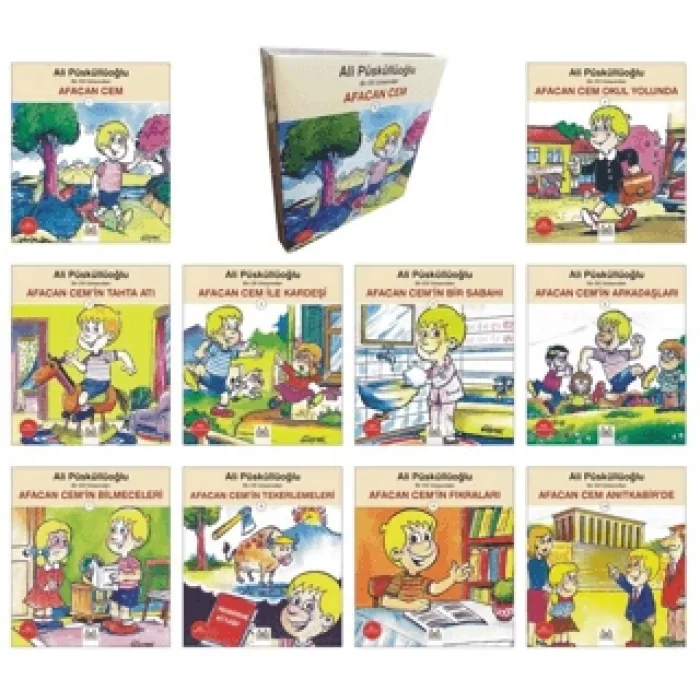 Afacan Cem Okuma Seti –10 Kitap
