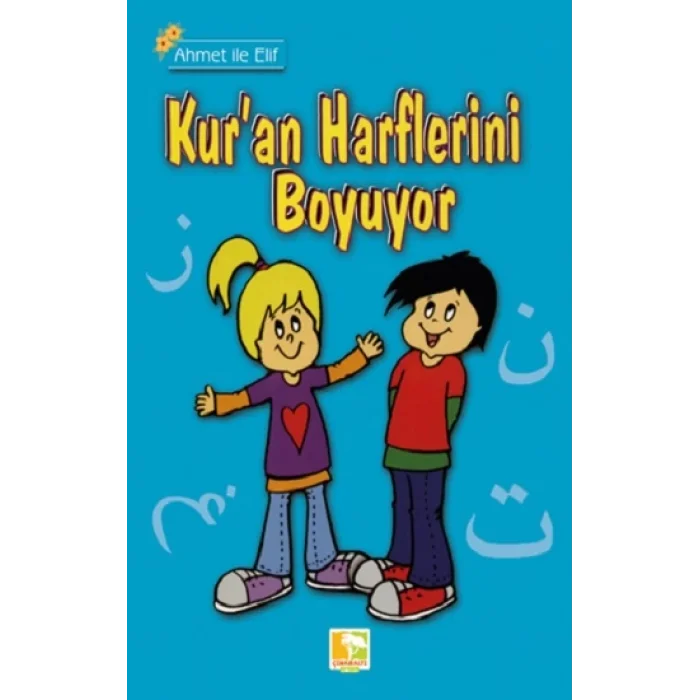 Ahmet İle Elif Kuran Harflerini Boyuyor