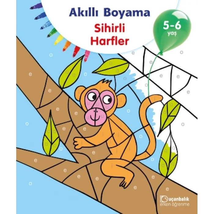 Akıllı Boyama Sihirli Harfler 5-6 Yaş
