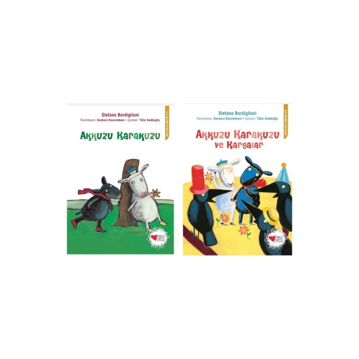 Akkuzu Karakuzu + Akkuzu Karakuzu Ve Kargalar- 2 Kitap Set - Iş Bankası Özel Set Akkuzu Karakuzu Kit