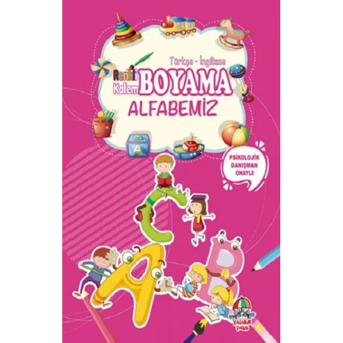 Alfabemiz -  Renkli Kalem Boyama