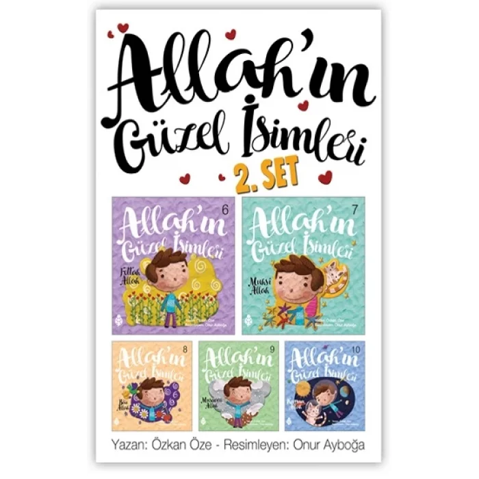 Allahın Güzel İsimleri - 2 (5 Kitap Takım)