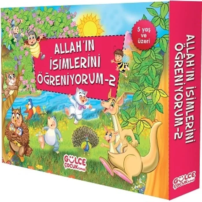 Allahın İsimlerini Öğreniyorum - 2 (10 Kitap Takım)