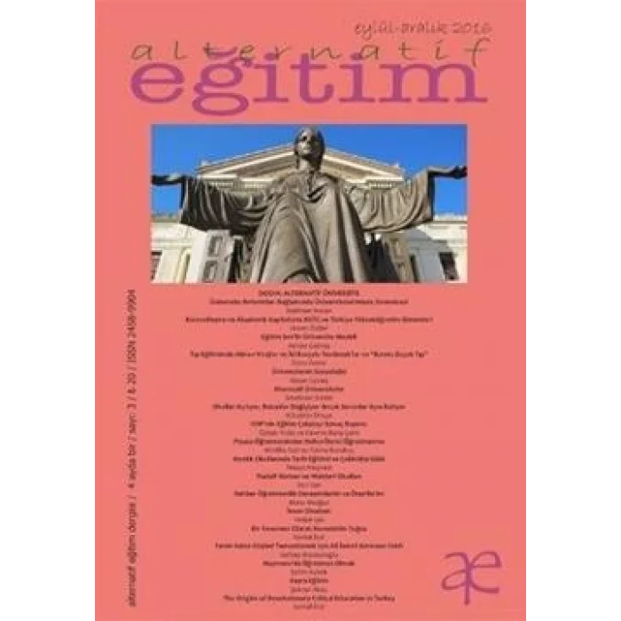 Alternatif Eğitim Dergisi Sayı 4 Bahar 2017