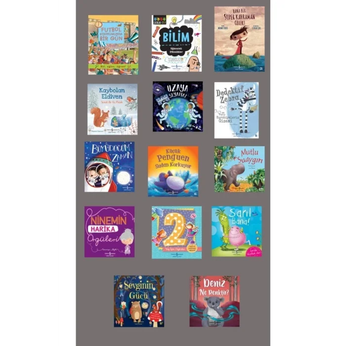 Anasınıfı Ve Okul Öncesi Öğrenciler Için Resimli Masal-hikaye-öykü Kitapları 14 Kitap Set