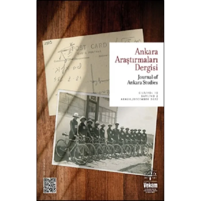 Ankara Araştırmaları Dergisi Cilt 10 Sayı 2
