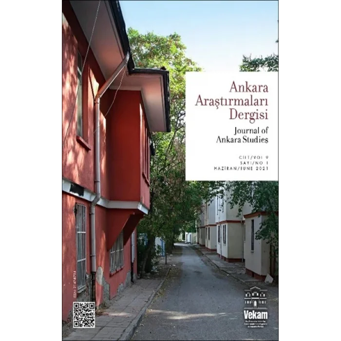 Ankara Araştırmaları Dergisi - Cilt 9 Sayı 1