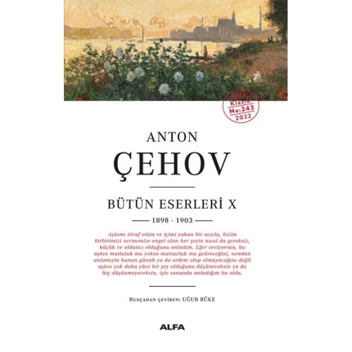 Anton Çehov Bütün Eserleri X 1898-1903