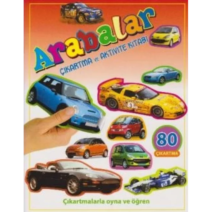 Arabalar-Çıkartma ve Aktivite Kitabı