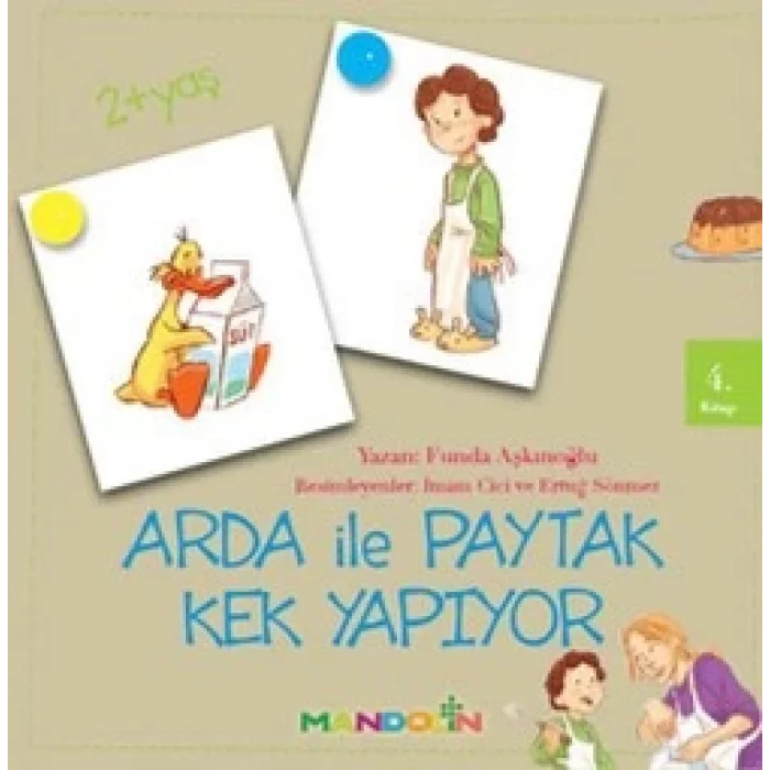 Arda ile Paytak Kek Yapıyor 4. Kitap