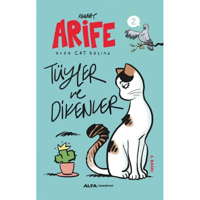 Arife Evde CAT Başına Tüyler ve Dikenler