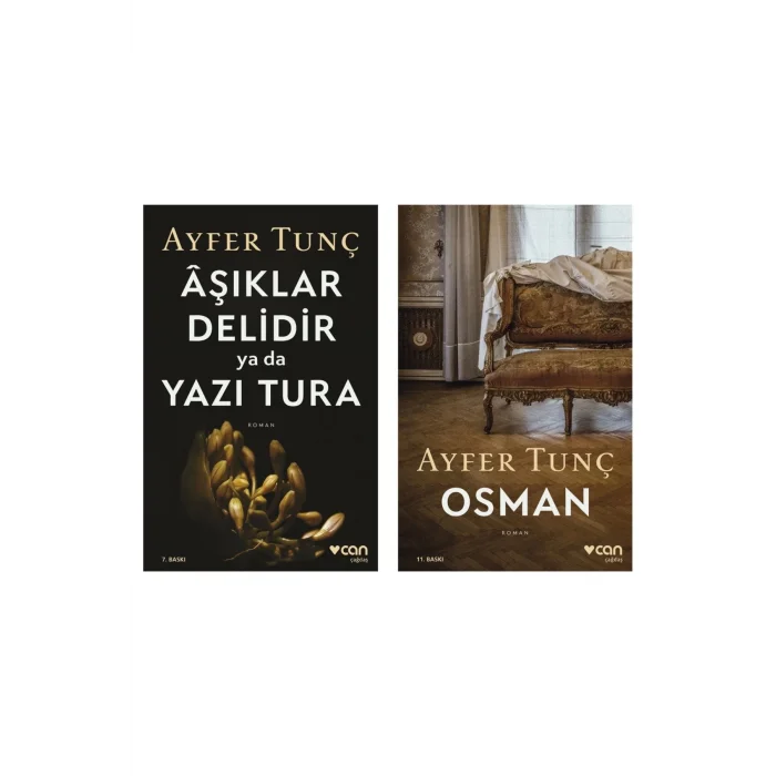 Aşıklar Delidir Ya Da Yazı Tura + Osman- 2 Kitap Set - Iş Bankası Özel Set Aşıklar Delidir Ya Da Yaz