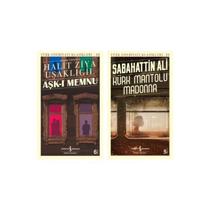 Aşk-ı Memnu (günümüz Türkçesiyle) + Kürk Mantolu Madonna- 2 Kitap Set