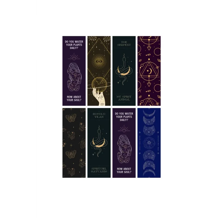 Astroloji  8li Ayraç Seti 01- Astroloji  Hediyelik Kitap Ayracı 8 adet!
