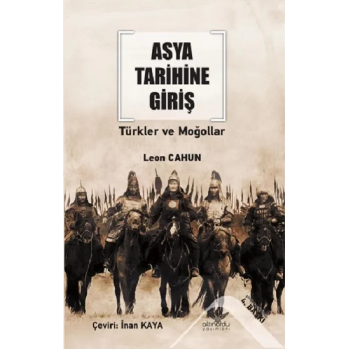 Asya Tarihine Giriş Türkler ve Moğollar