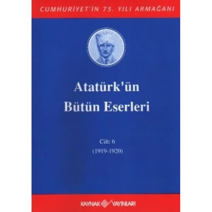 Atatürkün Bütün Eserleri Cilt: 6 (1919-1920)