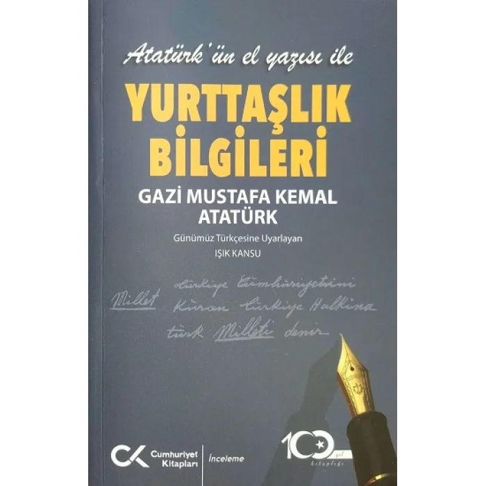 Atatürkün El Yazısı ile Yurttaşlık Bilgileri