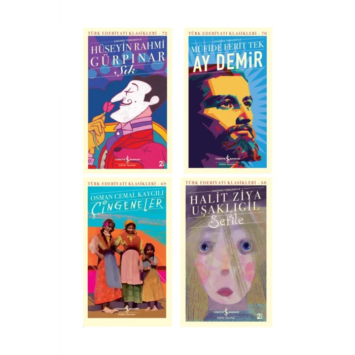 Ay Demir + Çingeneler + Şık + Sefile- 4 Kitap Set