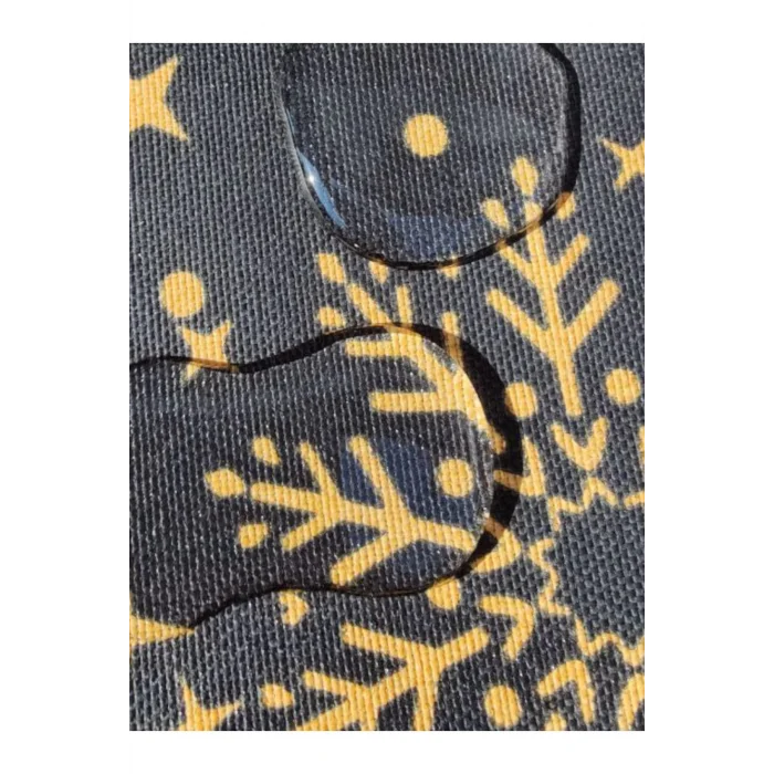 Ayarlanabilir Kitap Kılıfı - Gece & Kar Desenli Kitap Koruyucu Kılıf - Su Geçirmez Yıkanabilir Kumaş