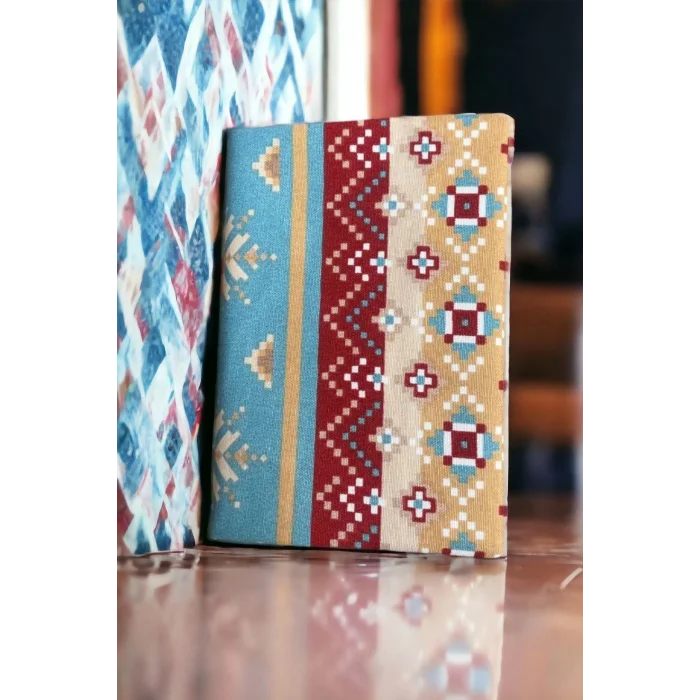 Ayarlanabilir Kitap Kılıfı - Otantik Anatolian Kitap Koruyucu Kılıf - Su Geçirmez Yıkanabilir Kumaş