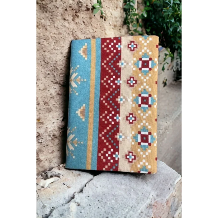 Ayarlanabilir Kitap Kılıfı - Otantik Anatolian Kitap Koruyucu Kılıf - Su Geçirmez Yıkanabilir Kumaş