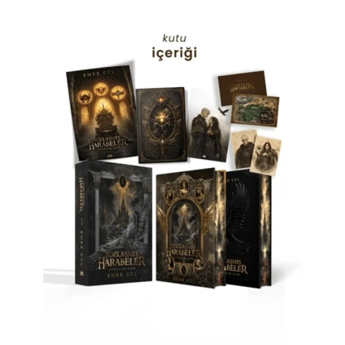 Aynalar Çağı Serisi 1 - Yozlaşmış Harabeler (Tek Kitaplık Yan Boyamalı Kutu)