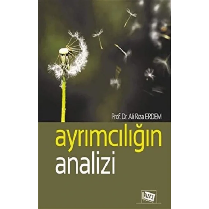 Ayrımcılığın Analizi
