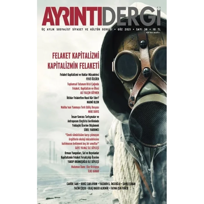 Ayrıntı Dergisi 38. Sayı - Güz 2021