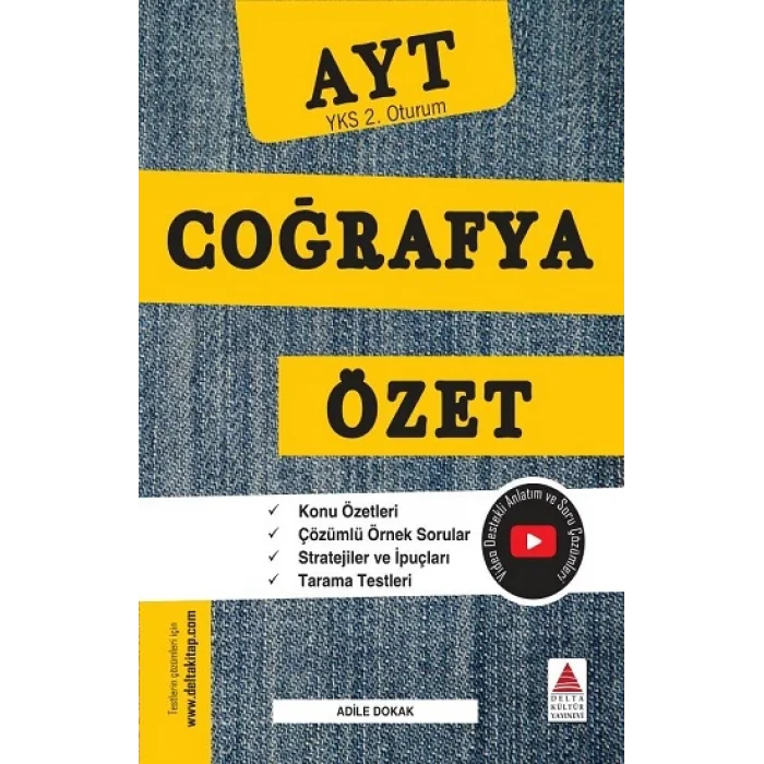 AYT Coğrafya Özet (YKS 2. Oturum)