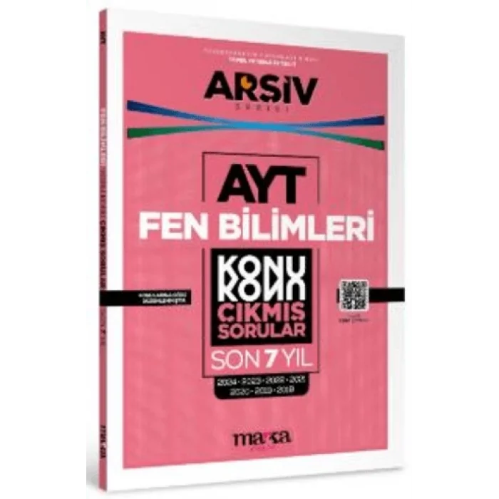 AYT Fen Bilimleri Konu Konu Çıkmış Sorular Son 7 Yıl