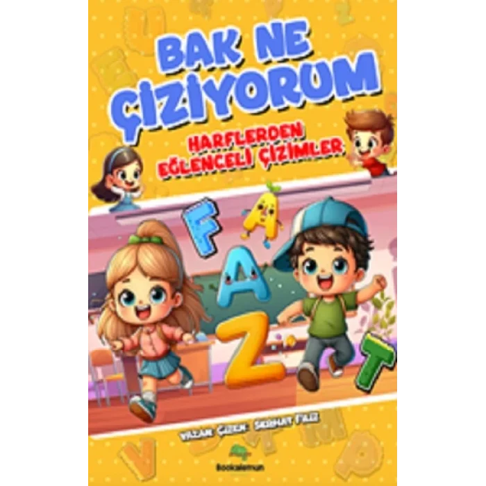 Bak Ne Çiziyorum - Harflerden Eğlenceli Çizimler