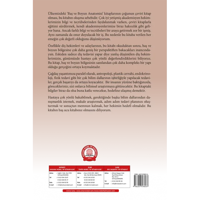 Baş ve Boyun Anatomisi