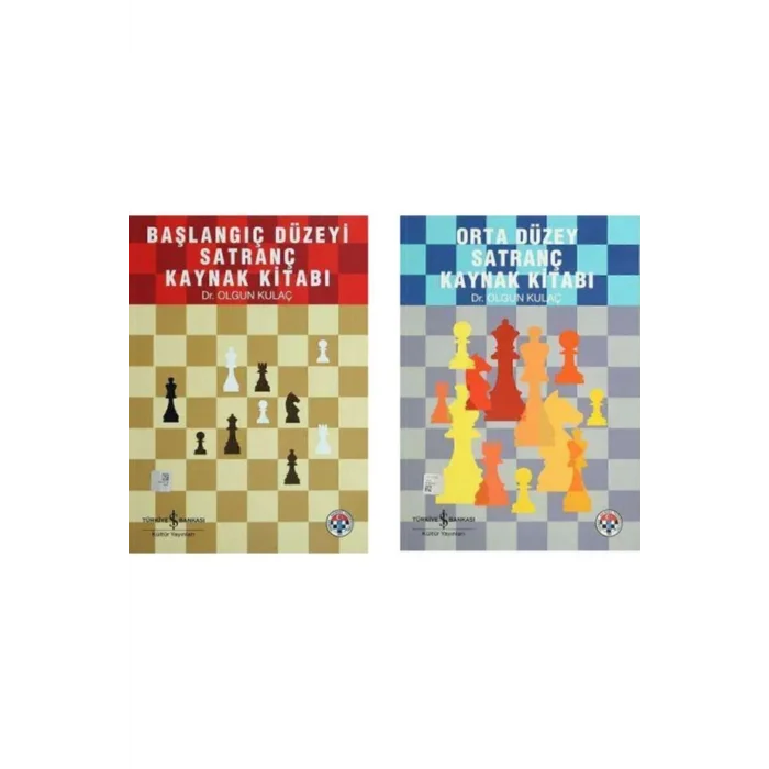 Başlangıç & Orta Düzey Satranç Kaynak Kitabı 2 Kitap Set - Olgun Kulaç
