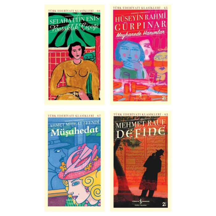 Bataklık Çiçeği + Meyhanede Hanımlar + Define + Müşahedat- 4 Kitap Set