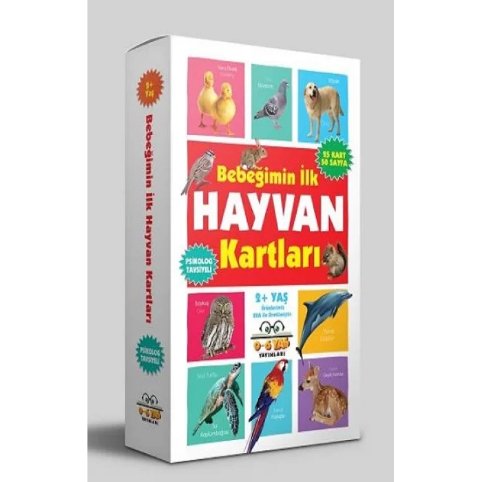Bebeğimin İlk Hayvan Kartları 2 Yaş