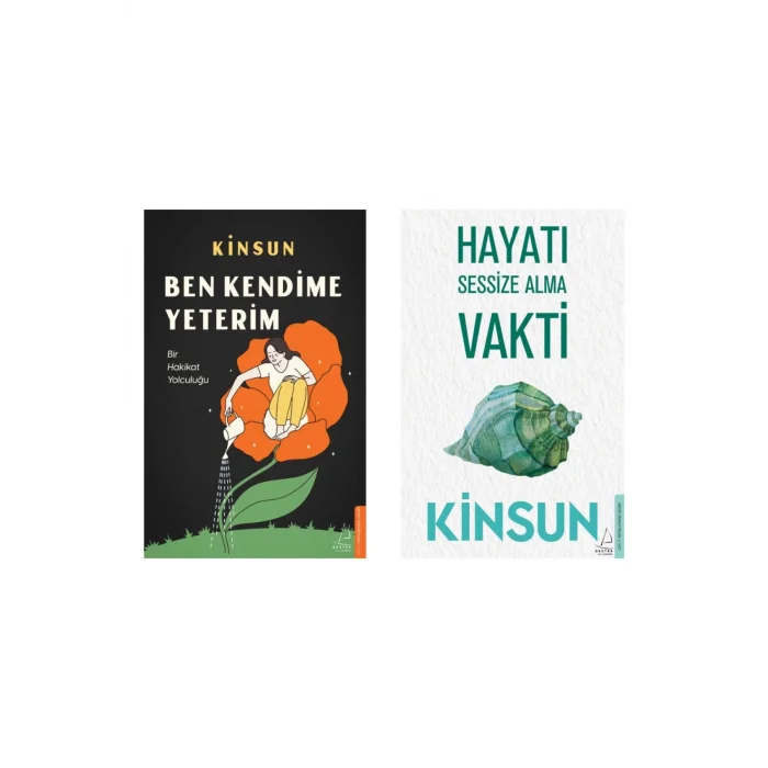 Ben Kendime Yeterim + Hayatı Sessize Alma Vakti- 2 Kitap Set - Iş Bankası Özel Set Ben Kendime Yeter