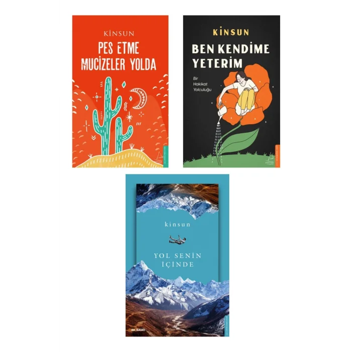 Ben Kendime Yeterim + Pes Etme Mucizeler Yolda + Yol Senin Içinde- 3 Kitap Set - Iş Bankası Özel Set