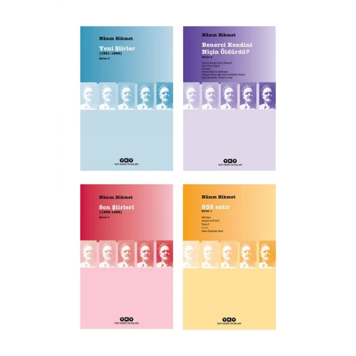 Benerci Kendini Niçin Öldürdü? + Son Şiirleri + Yeni Şiirler (1951 - 1959) + 835 Satır- 4 Kitap Set