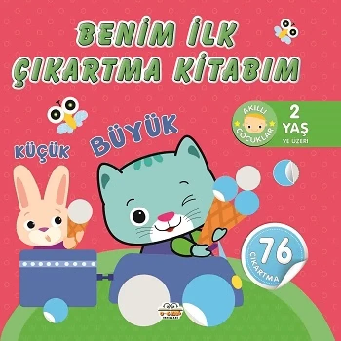 Benim İlk Çıkartma Kitabım - Küçük - Büyük