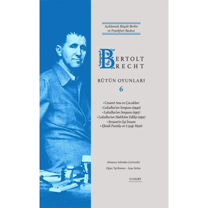 Bertolt Brecht Bütün Oyunları 6 (Ciltli)