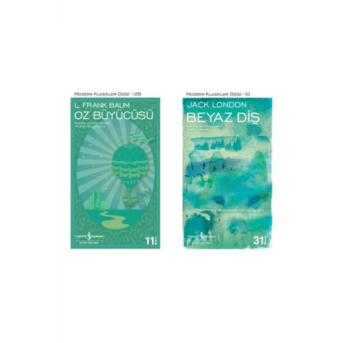Beyaz Diş + Oz Büyücüsü- 2 Kitap Set - Iş Bankası Özel Set Beyaz Diş Kitabı