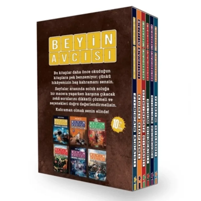 Beyin Avcısı Seti - 6 Kitap Takım - Kutulu