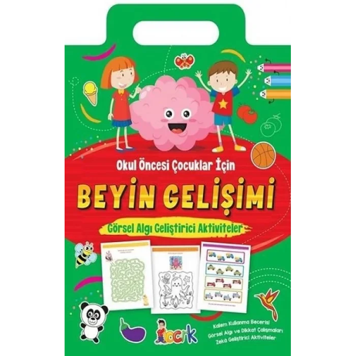 Beyin Gelişimi - Görsel Algı Geliştirici Aktiviteler - Okul Öncesi Çocuklar için