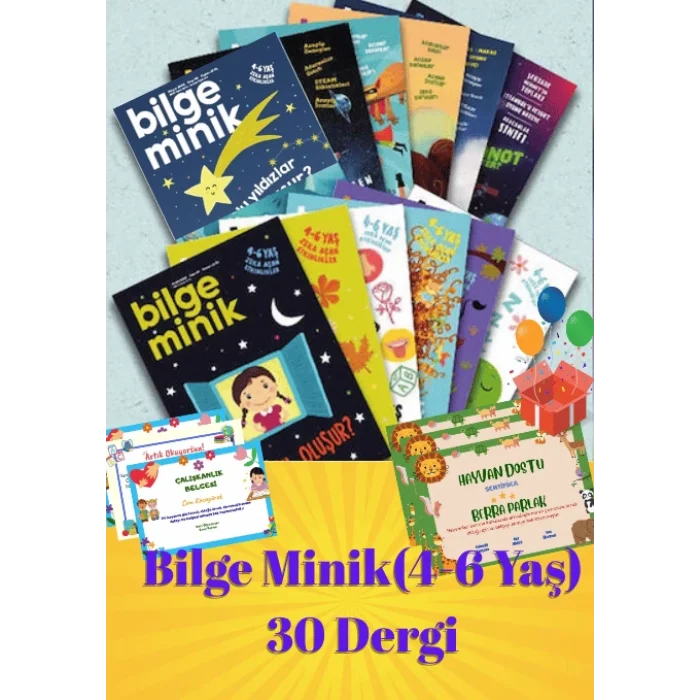 Bilge Minik – Sınıf Paketi (30 Dergi Seti)