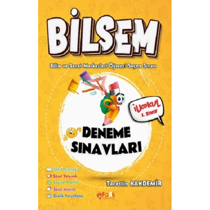 Bilsem İlkokul 1. Sınıf (Bilim ve Sanat Merkezleri Öğrenci seçme Sınavı)