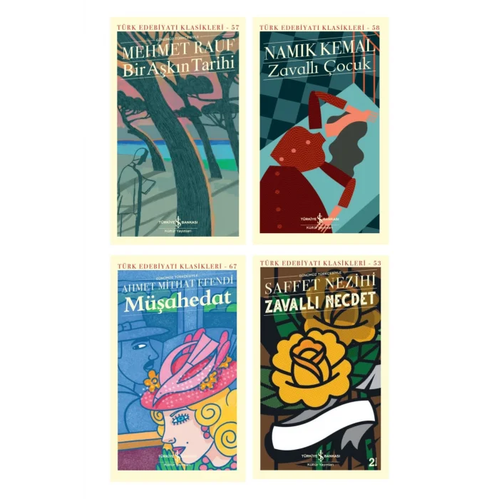 Bir Aşkın Tarihi + Zavallı Çocuk + Müşahedat + Zavallı Necdet- 4 Kitap Set