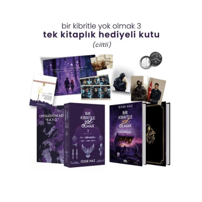 Bir Kibritle Yok Olmak 3 - Hediyeli Kutu (Ciltli)