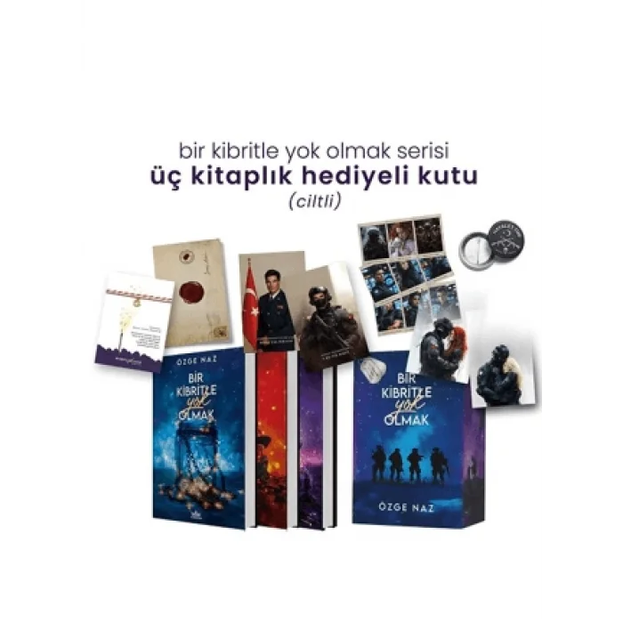 Bir Kibritle Yok Olmak Serisi - Üç Kitaplık Hediyeli Kutu (Ciltli)