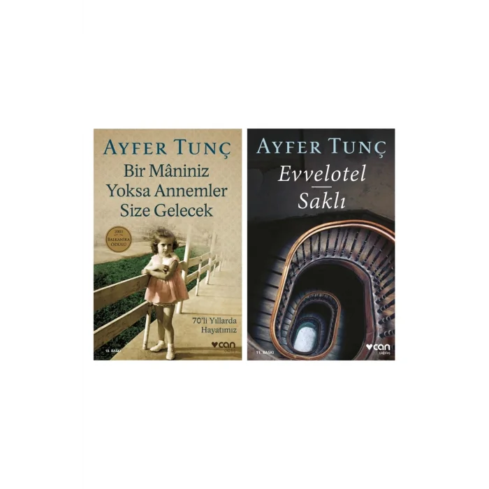 Bir Maniniz Yoksa Annemler Size Gelecek + Evvelotel - Saklı- 2 Kitap Set - Iş Bankası Özel Set