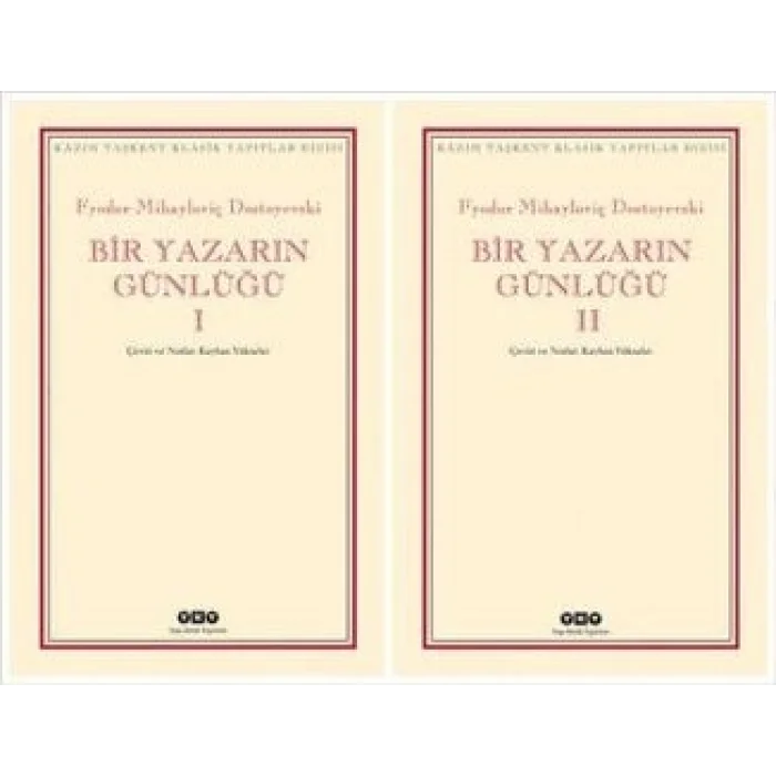 Bir Yazarın Günlüğü (2 Cilt Takım)